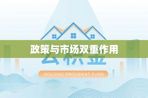 自流井政策与市场双重作用