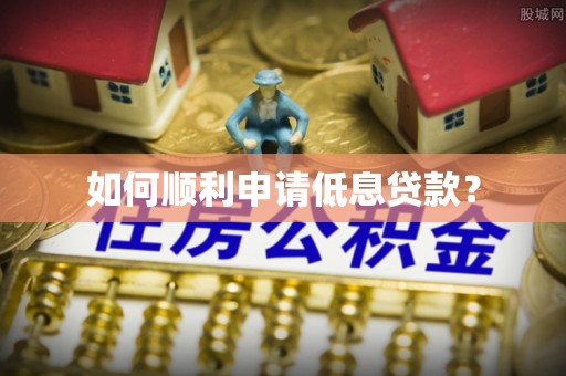 自流井如何顺利申请低息贷款？