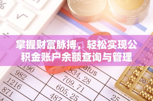 自流井掌握财富脉搏，轻松实现公积金账户余额查询与管理