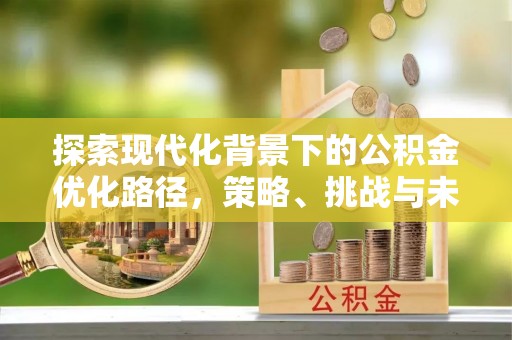 自流井探索现代化背景下的公积金优化路径，策略、挑战与未来展望