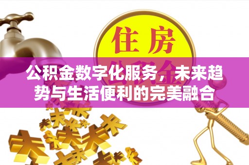 自流井公积金数字化服务，未来趋势与生活便利的完美融合