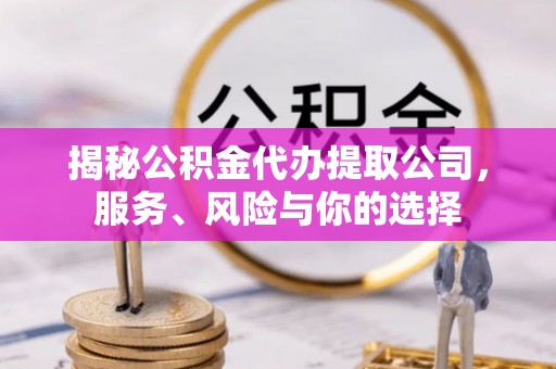 自流井揭秘公积金代办提取公司，服务、风险与你的选择