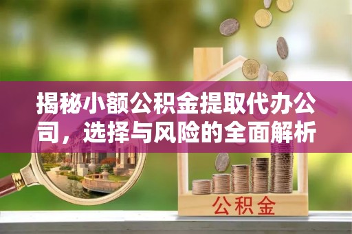 自流井揭秘小额公积金提取代办公司，选择与风险的全面解析