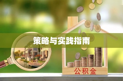 自流井策略与实践指南