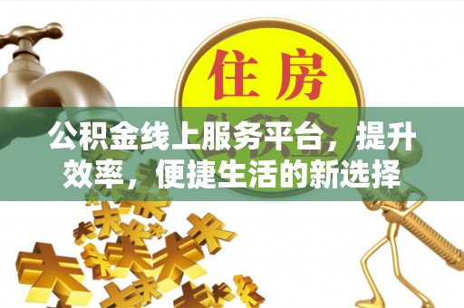 自流井公积金线上服务平台，提升效率，便捷生活的新选择