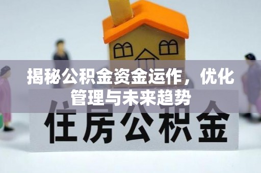 自流井揭秘公积金资金运作，优化管理与未来趋势