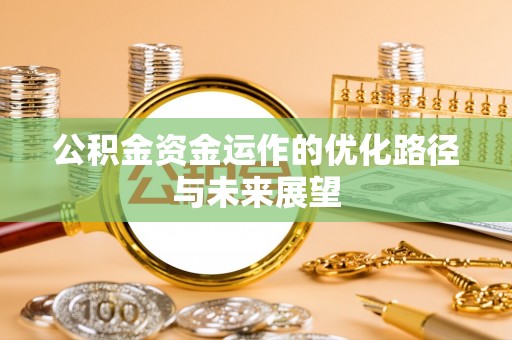 自流井公积金资金运作的优化路径与未来展望