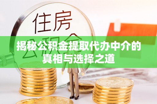 自流井揭秘公积金提取代办中介的真相与选择之道