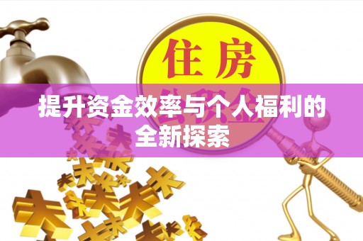 自流井提升资金效率与个人福利的全新探索