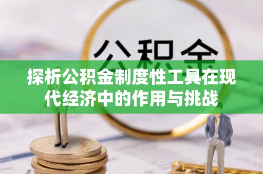 自流井探析公积金制度性工具在现代经济中的作用与挑战