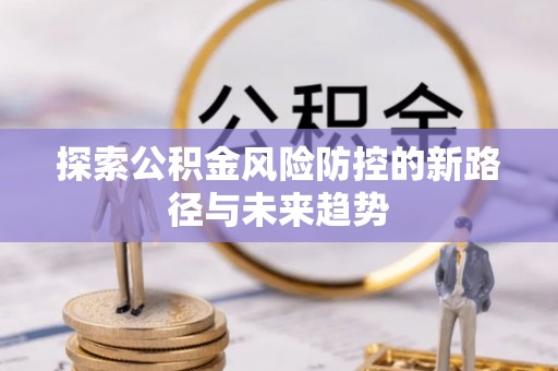 自流井探索公积金风险防控的新路径与未来趋势