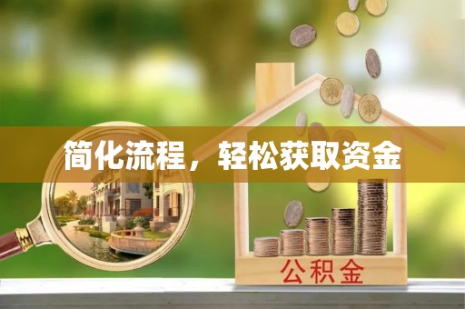 自流井简化流程，轻松获取资金