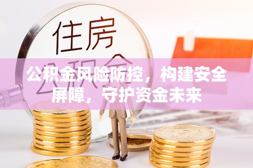 自流井公积金风险防控，构建安全屏障，守护资金未来
