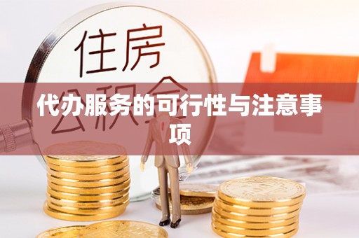 自流井代办服务的可行性与注意事项
