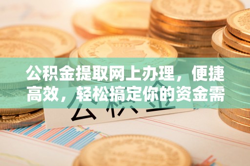 自流井公积金提取网上办理，便捷高效，轻松搞定你的资金需求