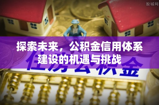 自流井探索未来，公积金信用体系建设的机遇与挑战
