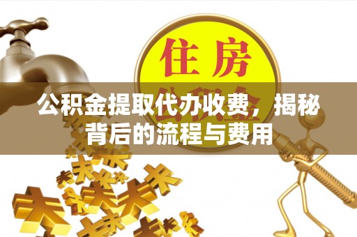 自流井公积金提取代办收费，揭秘背后的流程与费用