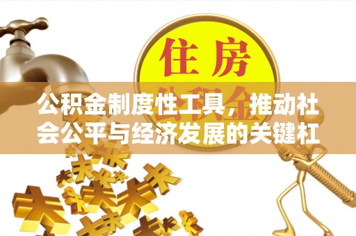 自流井公积金制度性工具，推动社会公平与经济发展的关键杠杆