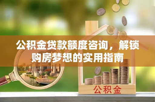 自流井公积金贷款额度咨询，解锁购房梦想的实用指南