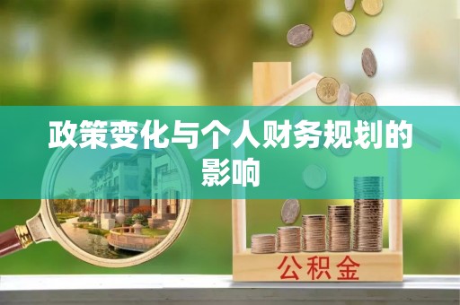 自流井政策变化与个人财务规划的影响