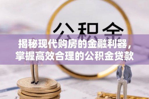 自流井揭秘现代购房的金融利器，掌握高效合理的公积金贷款流程