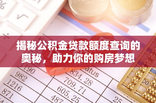自流井揭秘公积金贷款额度查询的奥秘，助力你的购房梦想