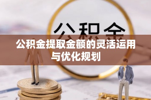 自流井公积金提取金额的灵活运用与优化规划